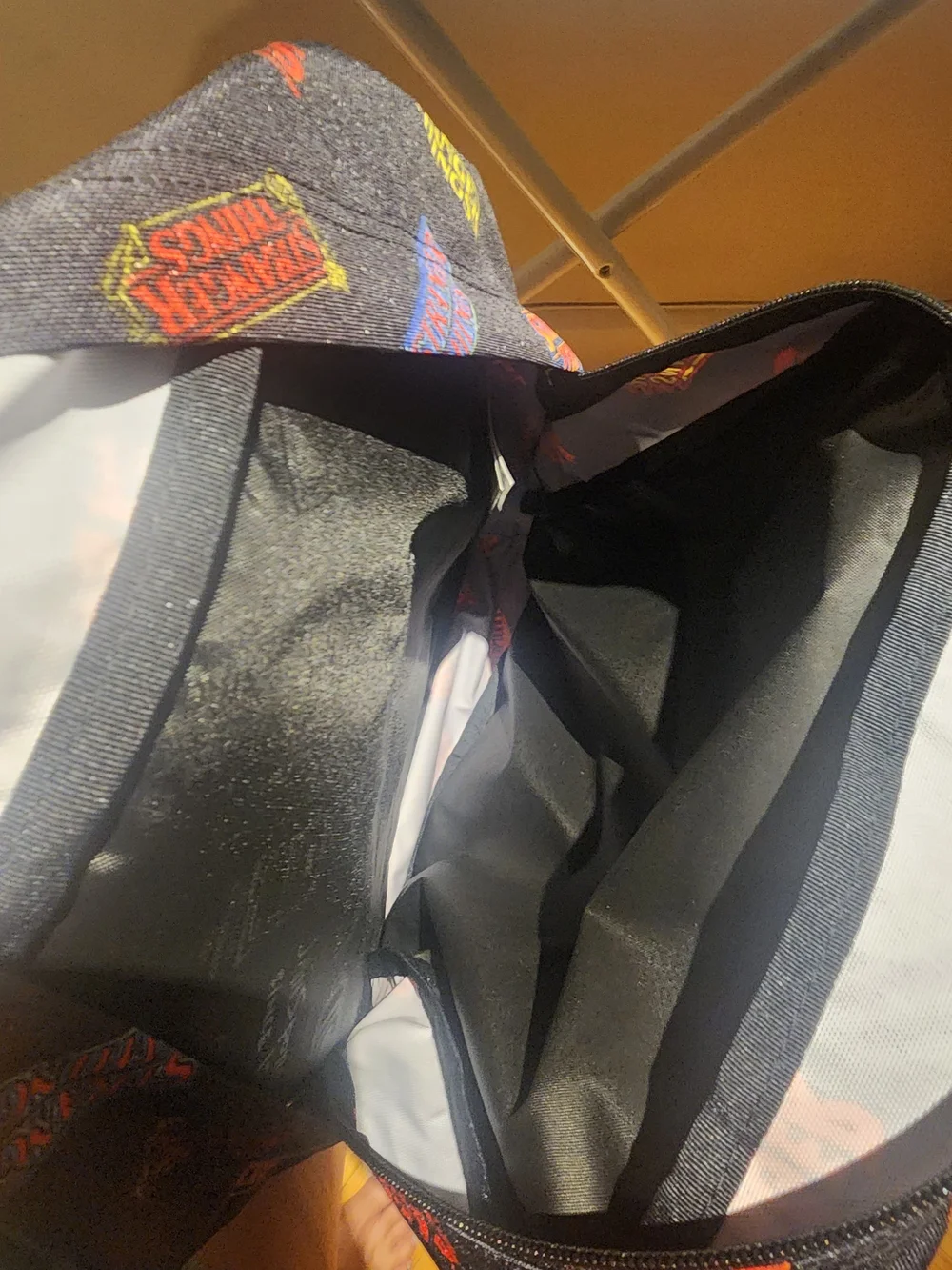 NWT JanSport X Stranger Things Upside Down Logo Backpack
